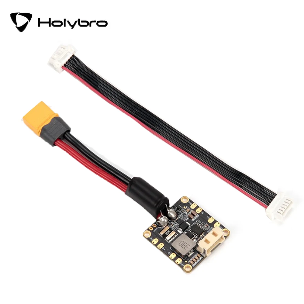 Holybro PM06 / PM06D 14S Power Module 2S-14S Input voltage 60A Rated Current For Pixhawk 4 Mini Pix32 Durandal RC FPV Drone
Holybro PM06 / PM06D 14S Power Module 2S-14S Input voltage 60A Rated Current For Pixhawk 4 Mini Pix32 Durandal RC FPV Drone
