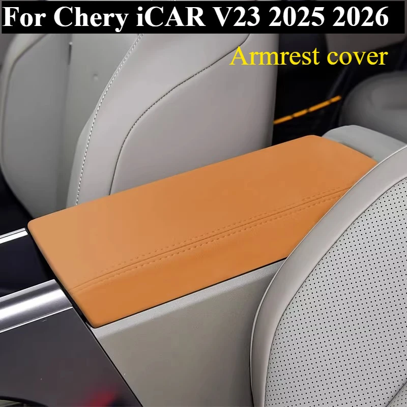 For Chery iCAR V23 iCAUR V23 2025 2026 Leather Armrest Box Protective Cover Center Console Armrest Box Pad Accessories
For Chery iCAR V23 iCAUR V23 2025 2026 Leather Armrest Box Protective Cover Center Console Armrest Box Pad Accessories