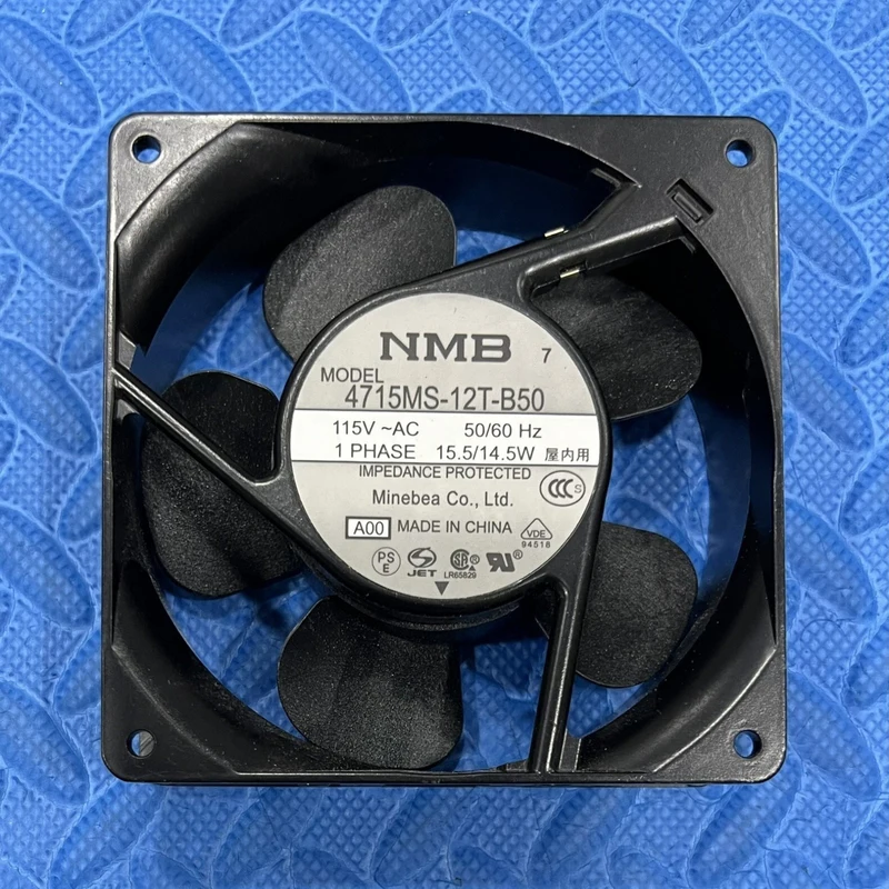 L+ 1pcs for NMB AXIAL FAN #4715MS-12T-B50/B5A 115V~AC FOR COOLING C-pics 50/60 Hz
L+ 1pcs for NMB AXIAL FAN #4715MS-12T-B50/B5A 115V~AC FOR COOLING C-pics 50/60 Hz
