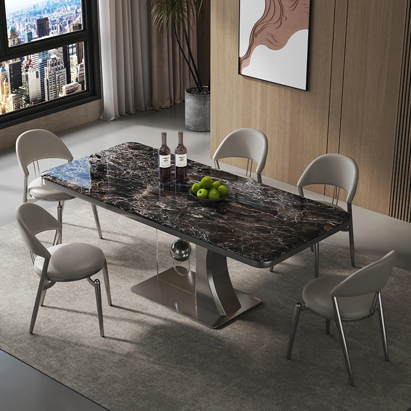 European Designer Unique Table Waterproof Oilproof Design Rectangular Table Dining Kitchen Luxury Eettafels Accessories
European Designer Unique Table Waterproof Oilproof Design Rectangular Table Dining Kitchen Luxury Eettafels Accessories