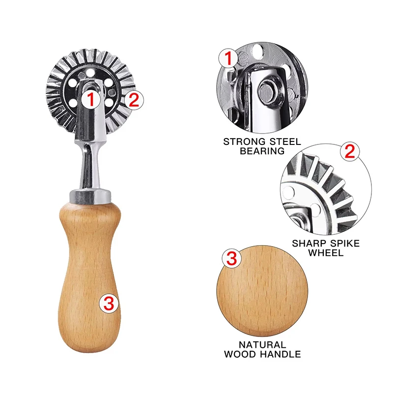 Handmade Pasta Dumpling And Stamp Making Machine Dumpling Knife Stainless Steel Sharp Blade Wood Multi-Functional Kitchen Tool
Handmade Pasta Dumpling And Stamp Making Machine Dumpling Knife Stainless Steel Sharp Blade Wood Multi-Functional Kitchen Tool