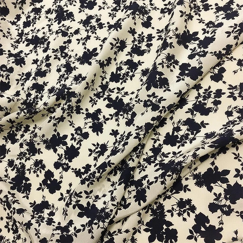 1 meter 100% Mulberry Silk 14 momme Crepe Silk Fabric Yellow Floral Printed 138cm 54" wide by the yard XL401
1 meter 100% Mulberry Silk 14 momme Crepe Silk Fabric Yellow Floral Printed 138cm 54" wide by the yard XL401