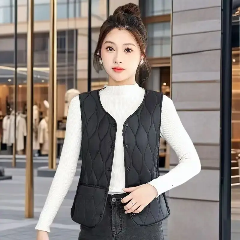 Женский утепленный жилет на флисе 2025: осенне-зимняя коллекция, приталенный крой, для повседневной носки, с подплечниками
Женский утепленный жилет на флисе 2025: осенне-зимняя коллекция, приталенный крой, для повседневной носки, с подплечниками