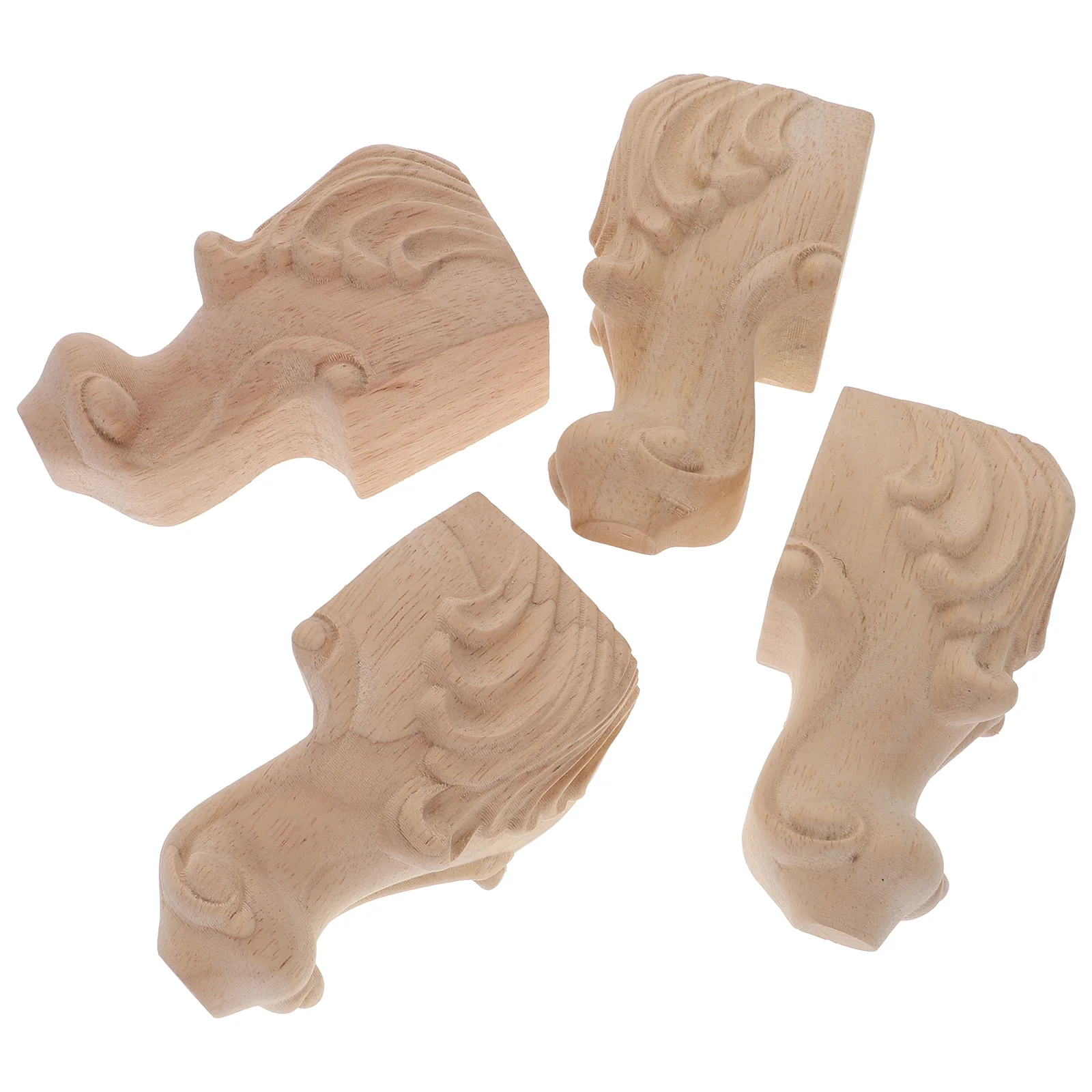 4 шт. резные ножки для стола, деревянные Аппликации, накладки, декоративная мебель, повязка для кофе, твердый 8 дюймов, деревянная мебель для 
4 шт. резные ножки для стола, деревянные Аппликации, накладки, декоративная мебель, повязка для кофе, твердый 8 дюймов, деревянная мебель для