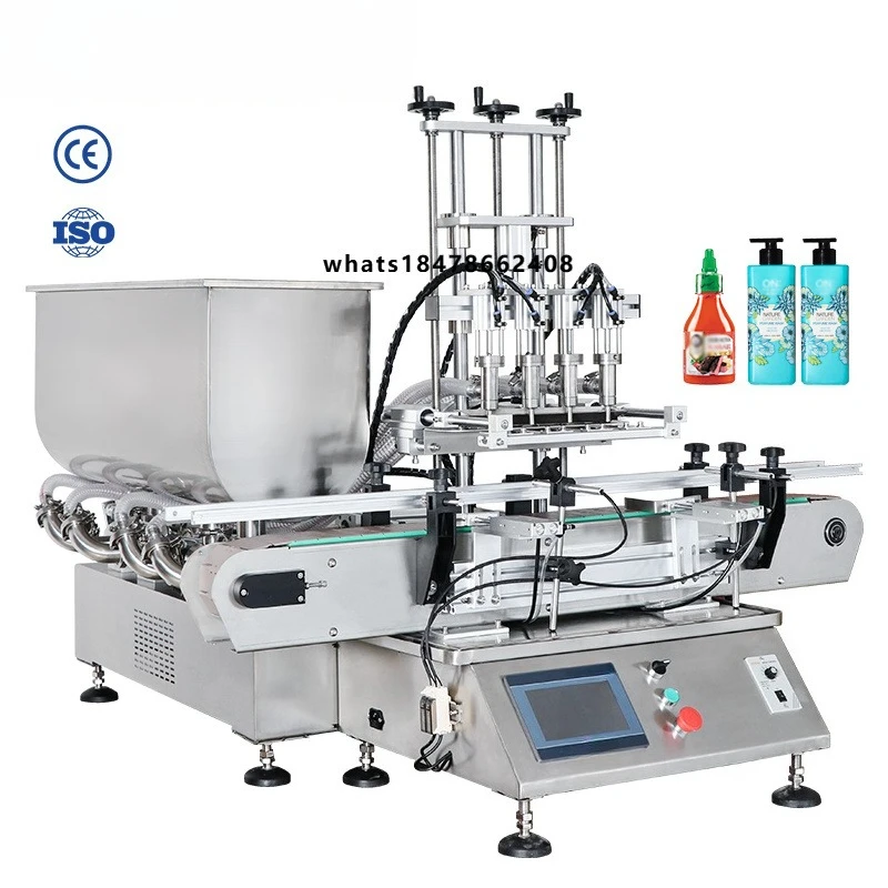 ZS-DTGT4T Desktop 4 Heads Piston Pump Paste Automatic Cheese Penumatic Filling Machine
ZS-DTGT4T Desktop 4 Heads Piston Pump Paste Automatic Cheese Penumatic Filling Machine