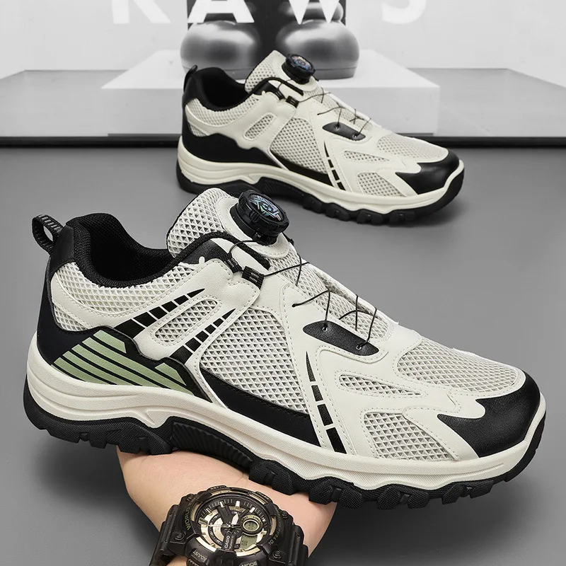 Men Running Shoes Outdoor Men Hiking Sneakers Casual Lightweight Breathable Sport Shoes Cushioning Non-Slip Vintage Jogging Shoe
Men Running Shoes Outdoor Men Hiking Sneakers Casual Lightweight Breathable Sport Shoes Cushioning Non-Slip Vintage Jogging Shoe