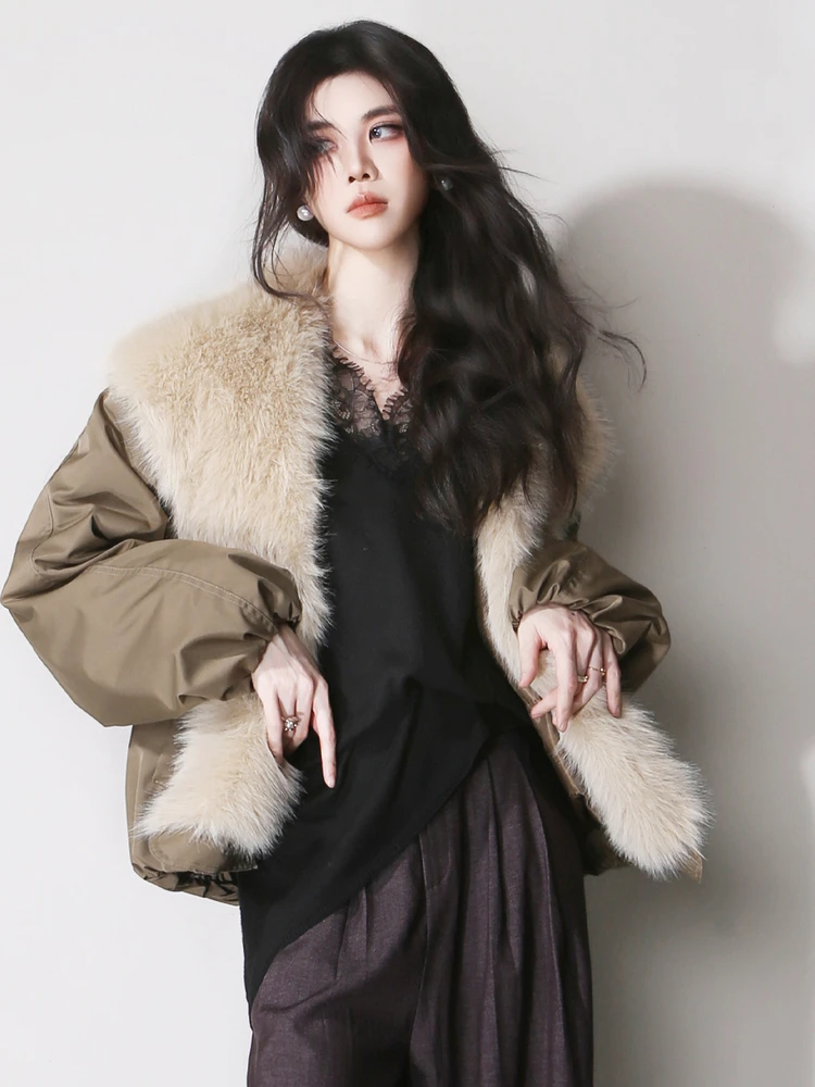 E Soft Fluffy ort Cotton Jaet Loose Casual Sle Large Collar Button down Women's Coat Comfortable Warm Spring Autumn
E Soft Fluffy ort Cotton Jaet Loose Casual Sle Large Collar Button down Women's Coat Comfortable Warm Spring Autumn