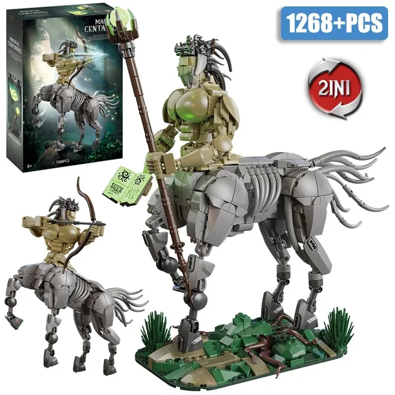 DK7060 Magical Centaur Model 1268PCS Building Blocks Mythical Creature MOC Poseable Arms Horse Body Collector Fantasy Toy Gift
DK7060 Magical Centaur Model 1268PCS Building Blocks Mythical Creature MOC Poseable Arms Horse Body Collector Fantasy Toy Gift