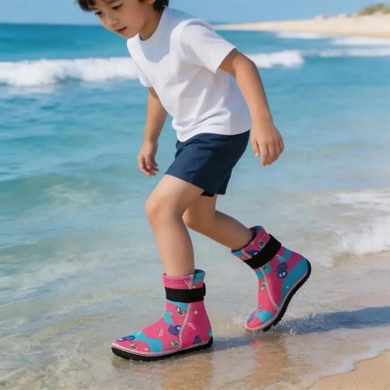 3MM Thick Neoprene Kids Diving Socks Anti Slip Thermal Swimming Socks For Children Boy Girl Swimming And Water Sports 69HD
3MM Thick Neoprene Kids Diving Socks Anti Slip Thermal Swimming Socks For Children Boy Girl Swimming And Water Sports 69HD