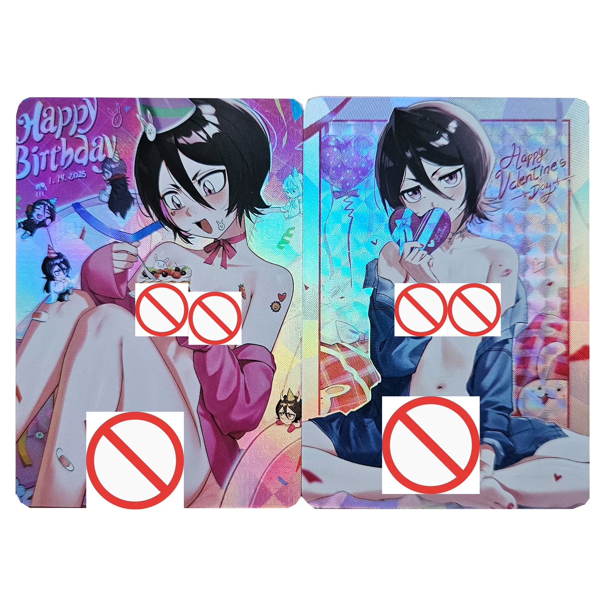 2Pcs/set Diy Diy Bleached Kuchiki Rukia Cute Collection Card Refraction Color Flash Kuchiki Rukia Anime Cards Gift Toys
2Pcs/set Diy Diy Bleached Kuchiki Rukia Cute Collection Card Refraction Color Flash Kuchiki Rukia Anime Cards Gift Toys