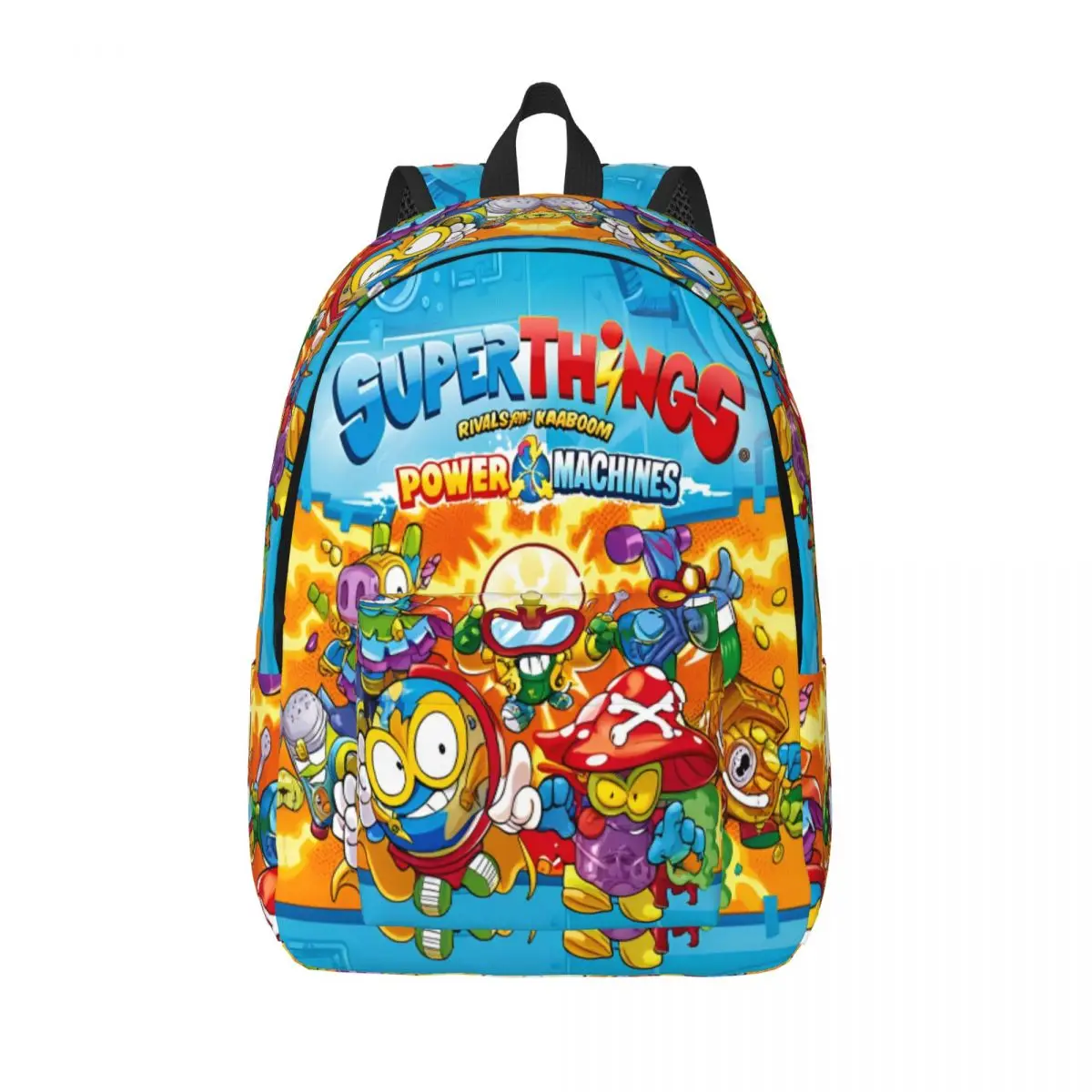 SuperThings Cartoon Backpack Outdoor Student Business Super Zings Kindergarten Daypack for Men Women College Shoulder Bag
SuperThings Cartoon Backpack Outdoor Student Business Super Zings Kindergarten Daypack for Men Women College Shoulder Bag