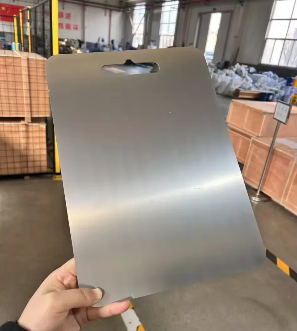 Titanium Cutting Board, 100% Pure Titanium For Kitche Double-Sided for Vegetables And Meat for 1 pcs
Titanium Cutting Board, 100% Pure Titanium For Kitche Double-Sided for Vegetables And Meat for 1 pcs