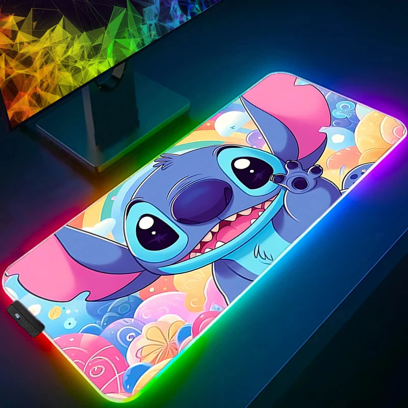 Коврик для мыши RGB Stitch Game Edge Белая резиновая подсветка Клавиатура ПК Ноутбук Компьютер Скорость Светодиодный настольный коврик Игровые аксессуары Коврик для мыши
Коврик для мыши RGB Stitch Game Edge Белая резиновая подсветка Клавиатура ПК Ноутбук Компьютер Скорость Светодиодный настольный коврик Игровые аксессуары Коврик для мыши