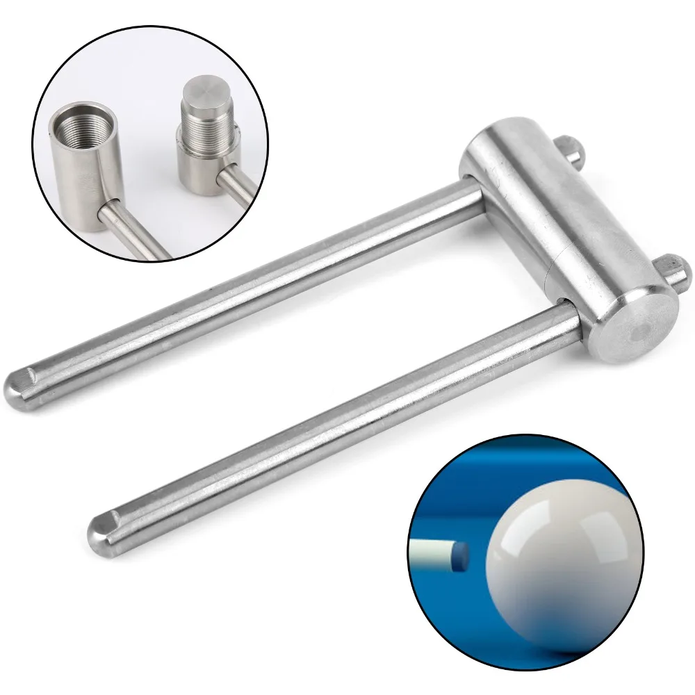 Billiard Accessories Stainless Steel Cue Tip Press Tool 14mm Firm Compression Snooker Tip Press Billiard Tip Press Round Tips
Billiard Accessories Stainless Steel Cue Tip Press Tool 14mm Firm Compression Snooker Tip Press Billiard Tip Press Round Tips