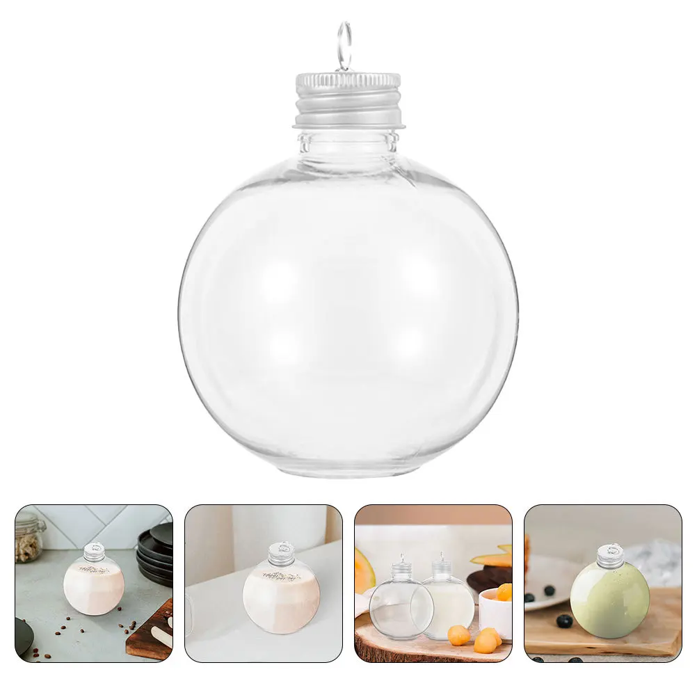 8Pcs Light Bulb Shaped Bottle for Juicing Candy Storage Clear Plastic Drink Container Holiday Ornament Pendant Use Reusable
8Pcs Light Bulb Shaped Bottle for Juicing Candy Storage Clear Plastic Drink Container Holiday Ornament Pendant Use Reusable