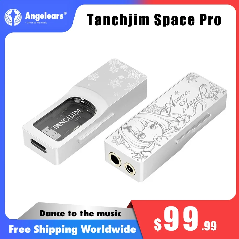 Портативный Hi-Fi USB DAC AMP Tanchjim Space Pro с двумя чипами CS43198+ES8262, 3.5мм+4.4мм, игровой аудиомод, DSD256/768kHz
Портативный Hi-Fi USB DAC AMP Tanchjim Space Pro с двумя чипами CS43198+ES8262, 3.5мм+4.4мм, игровой аудиомод, DSD256/768kHz