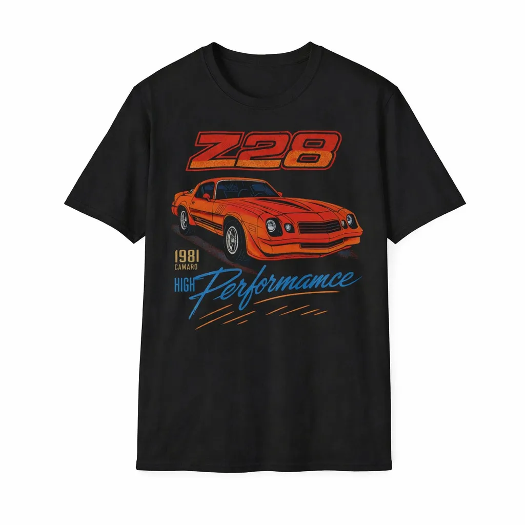 Retro Muscle Car Graphic Tee for Men and Women
Retro Muscle Car Graphic Tee for Men and Women