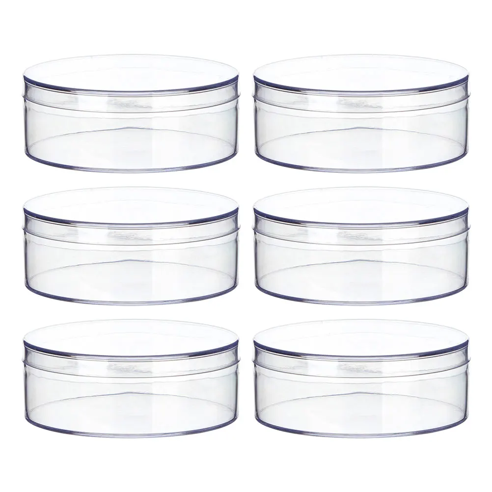 6 шт., 12 см, прозрачная круглая коробка для конфет с крышкой, прозрачные коробки для вечеринок, свадебные маленькие контейнеры для хранения ювелирных изделий, бусин, поделок
6 шт., 12 см, прозрачная круглая коробка для конфет с крышкой, прозрачные коробки для вечеринок, свадебные маленькие контейнеры для хранения ювелирных изделий, бусин, поделок