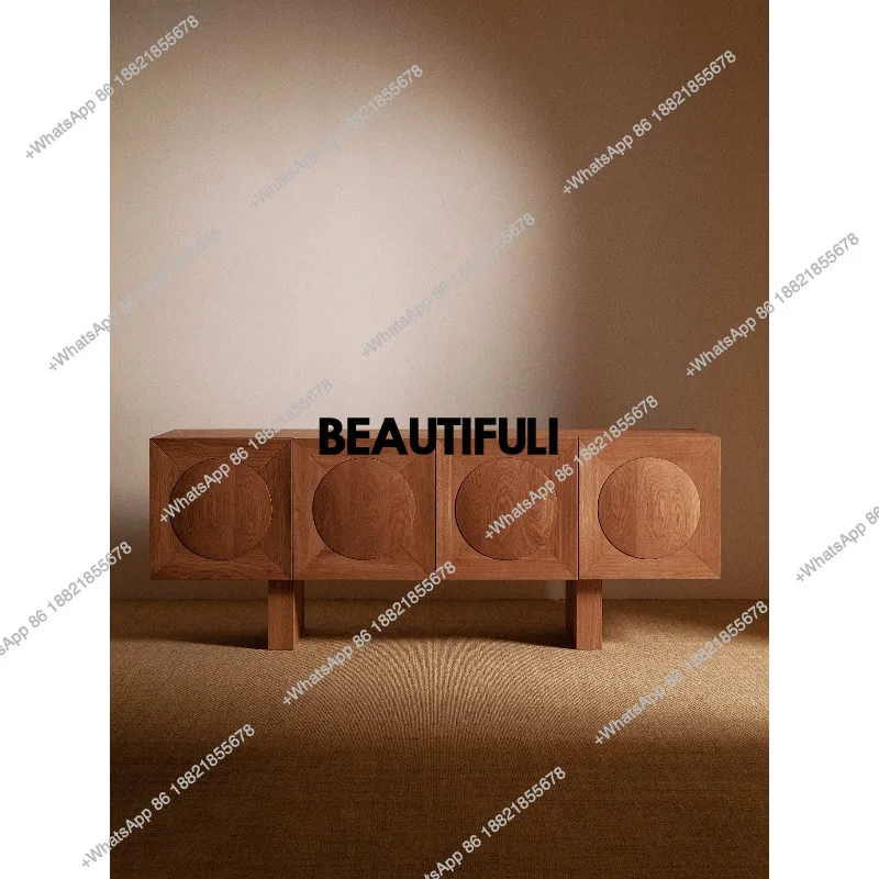 Буфет для гостиной из цельного дерева в средневековом стиле, аудиовизуальный шкаф во французском стиле ретро, модельная комната, настенный шкаф для хранения вещей
Буфет для гостиной из цельного дерева в средневековом стиле, аудиовизуальный шкаф во французском стиле ретро, модельная комната, настенный шкаф для хранения вещей