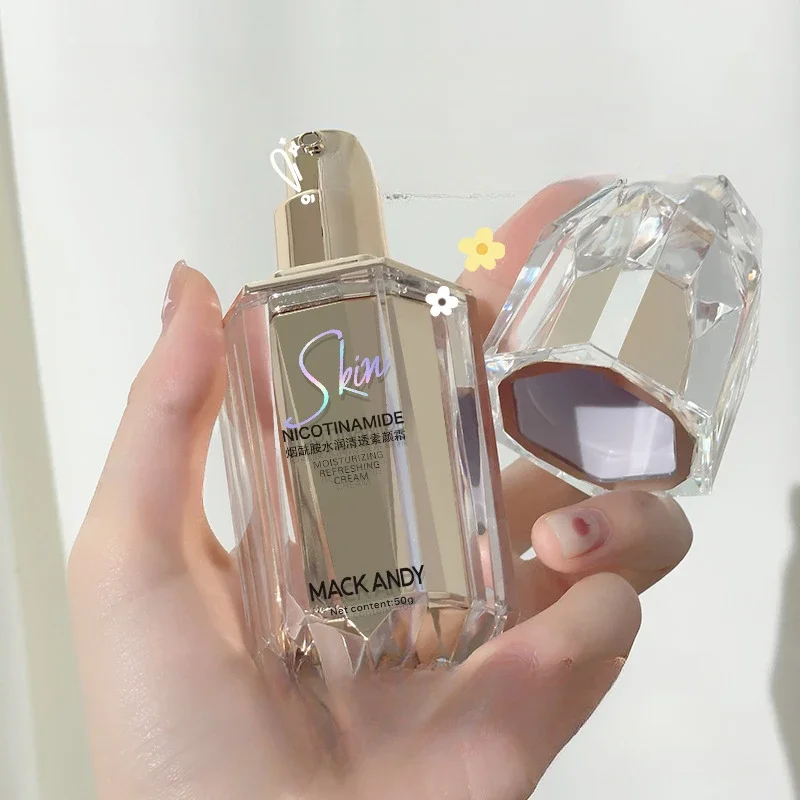Skin Care Light Coverage Cream infused with Natural Niacinamide for Hydrating Makeup Primer & Brightening Moisturizer
Skin Care Light Coverage Cream infused with Natural Niacinamide for Hydrating Makeup Primer & Brightening Moisturizer