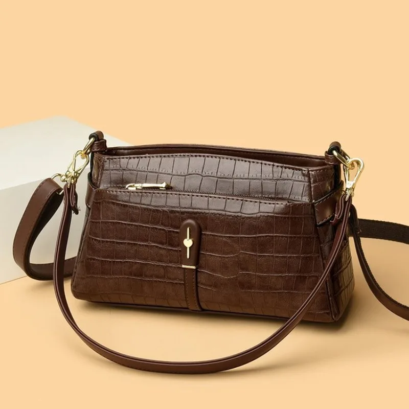 High-End Fashion Leather Crossbody Bag Women Handbag Designer Shoulder Tote Purse Square Diaper Bag
High-End Fashion Leather Crossbody Bag Women Handbag Designer Shoulder Tote Purse Square Diaper Bag