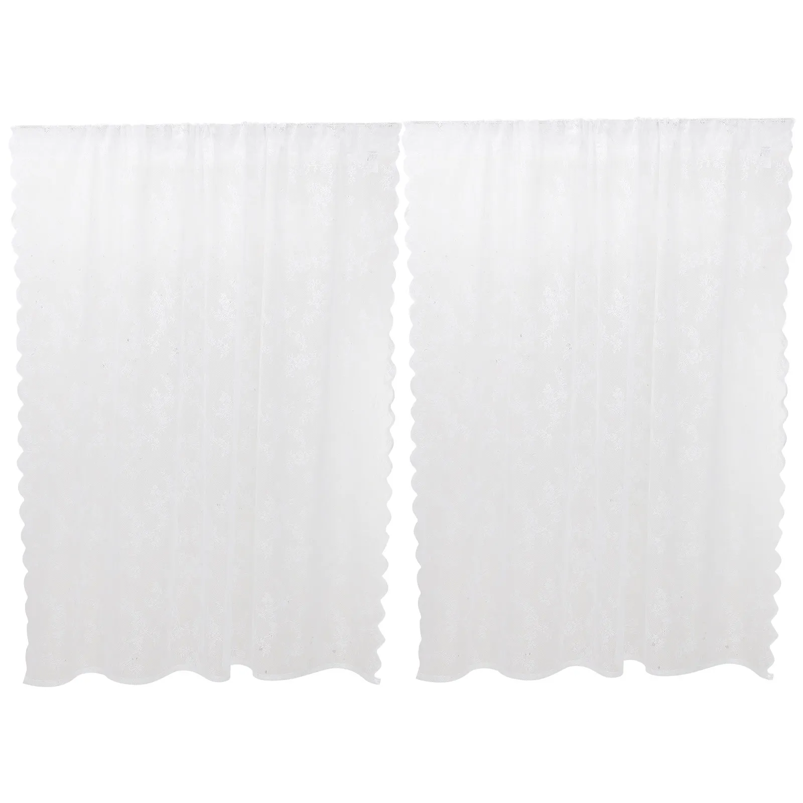 2Pcs White Lace Sheer Curtains Vintage Floral Embroidery Privacy Window Curtain for Bedroom Living Room Decorative Chic Drape
2Pcs White Lace Sheer Curtains Vintage Floral Embroidery Privacy Window Curtain for Bedroom Living Room Decorative Chic Drape