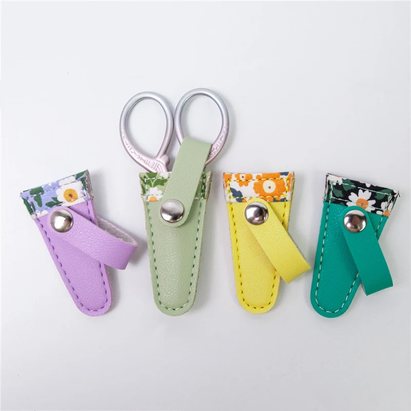 HOT Embroidery Scissors Sheath PU Leather Scissors Protective Cases Dead Skin Tweezers Cap Scissors Cover Household Sewing Tools
HOT Embroidery Scissors Sheath PU Leather Scissors Protective Cases Dead Skin Tweezers Cap Scissors Cover Household Sewing Tools