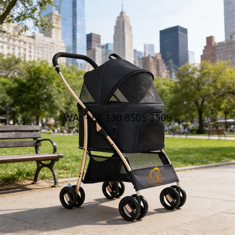 Lightweight Foldable Pet Stroller Detachable Sleeping Basket Dog Stroller with Brake for Small Medium Dogs Cats Travel
Lightweight Foldable Pet Stroller Detachable Sleeping Basket Dog Stroller with Brake for Small Medium Dogs Cats Travel