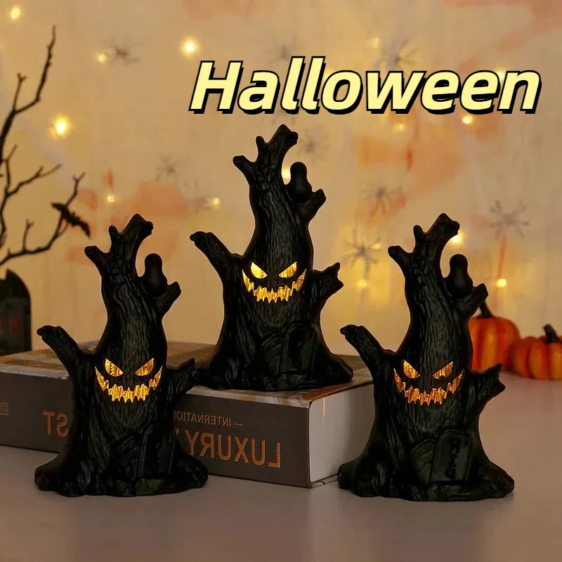 Halloween Decor Led Glow Ghost Tree Light Room Home Decor Candle Lamp Halloween Party Supplies Haunted House Props Kids Gifts
Halloween Decor Led Glow Ghost Tree Light Room Home Decor Candle Lamp Halloween Party Supplies Haunted House Props Kids Gifts