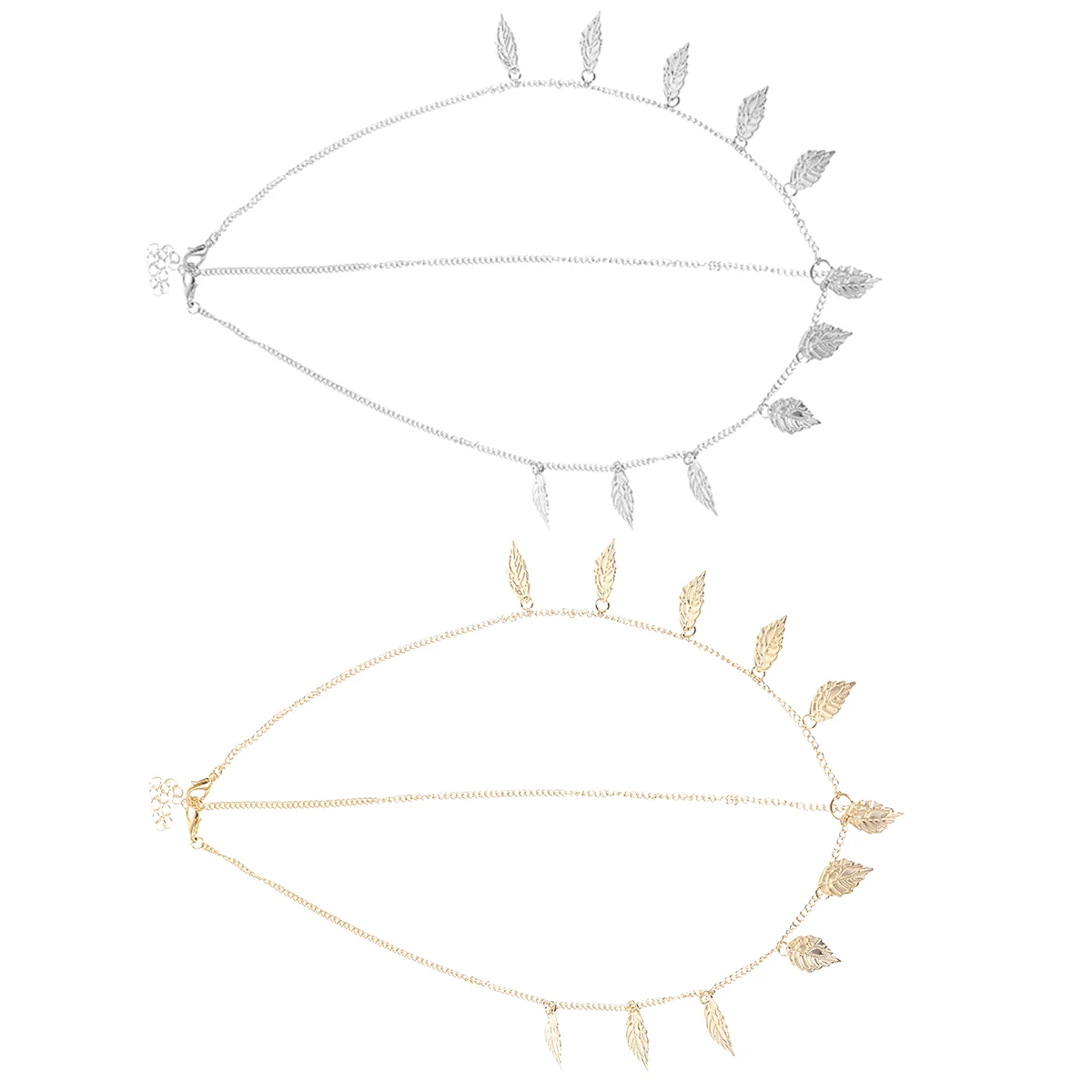 2 Pcs Leaves Pendant Hair Chain Head Headwear Alloy Bands Headband Accessories Bride
2 Pcs Leaves Pendant Hair Chain Head Headwear Alloy Bands Headband Accessories Bride