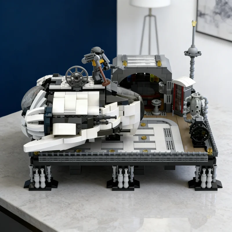 1117pcs MOC NEBULA STATION GAS DINER Space Model Building Blocks Construction Christmas Gifts Toy Creative DIY Idea Brick Kids
1117pcs MOC NEBULA STATION GAS DINER Space Model Building Blocks Construction Christmas Gifts Toy Creative DIY Idea Brick Kids