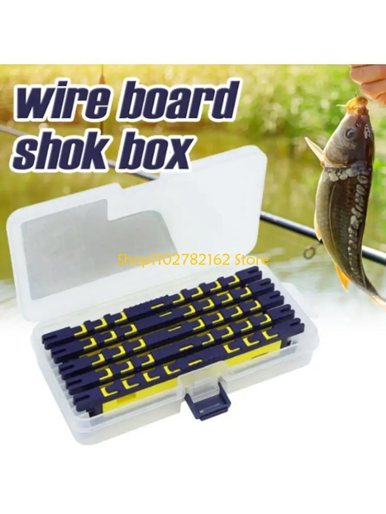 547B Fishing Snelled Hook Holder Fishing Line Winding Board Snell Organizers with Box
547B Fishing Snelled Hook Holder Fishing Line Winding Board Snell Organizers with Box