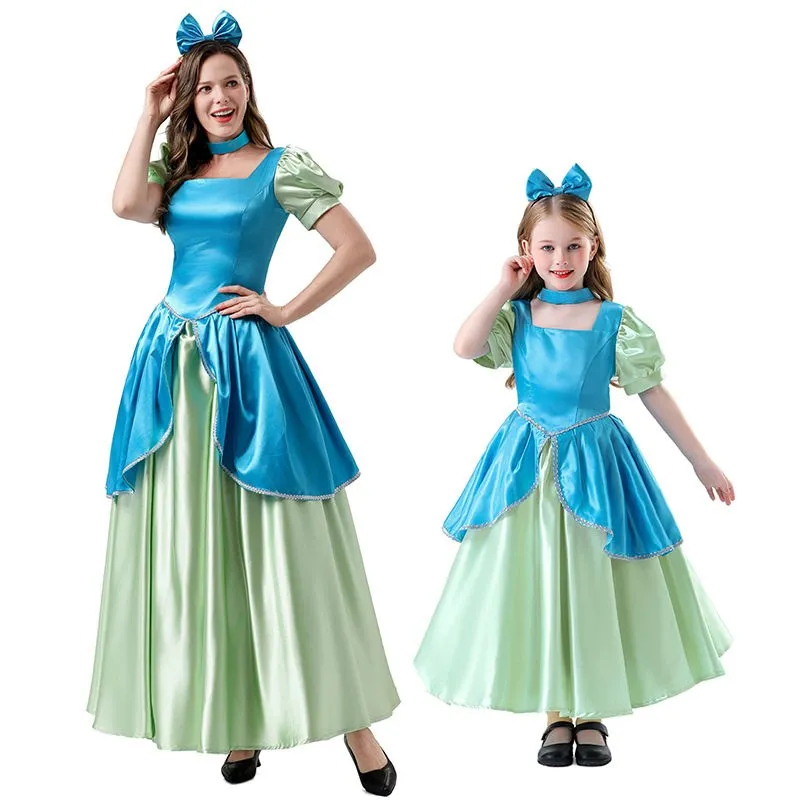 Princess Costume Skirt for Children Halloween Role-playing Cosplay Stage Performance Outfit Gray Fairy Tale Cinderella Dress
Princess Costume Skirt for Children Halloween Role-playing Cosplay Stage Performance Outfit Gray Fairy Tale Cinderella Dress