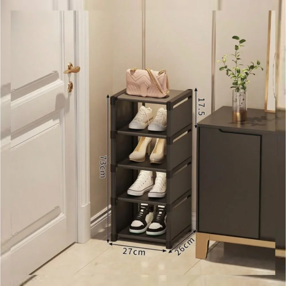 MultiTier Shoe Rack, Modern Vertical Shoe Cabinet, DustProof Entryway Storage Organizer
MultiTier Shoe Rack, Modern Vertical Shoe Cabinet, DustProof Entryway Storage Organizer
