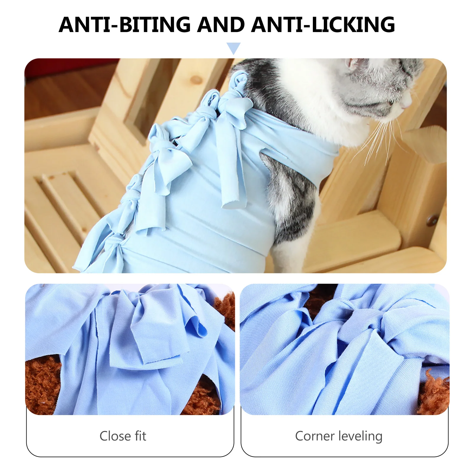 Cat Clothes Anti-licking and Anti-biting Sterilization Suit Surgery Recovery Suits
Cat Clothes Anti-licking and Anti-biting Sterilization Suit Surgery Recovery Suits