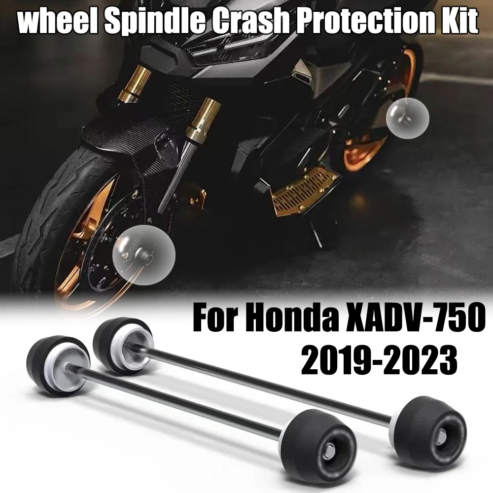 XADV-750 Motorcycle Front & Rear wheel Spindle Crash Protection Kit For Honda XADV-750 2019-2023
XADV-750 Motorcycle Front & Rear wheel Spindle Crash Protection Kit For Honda XADV-750 2019-2023