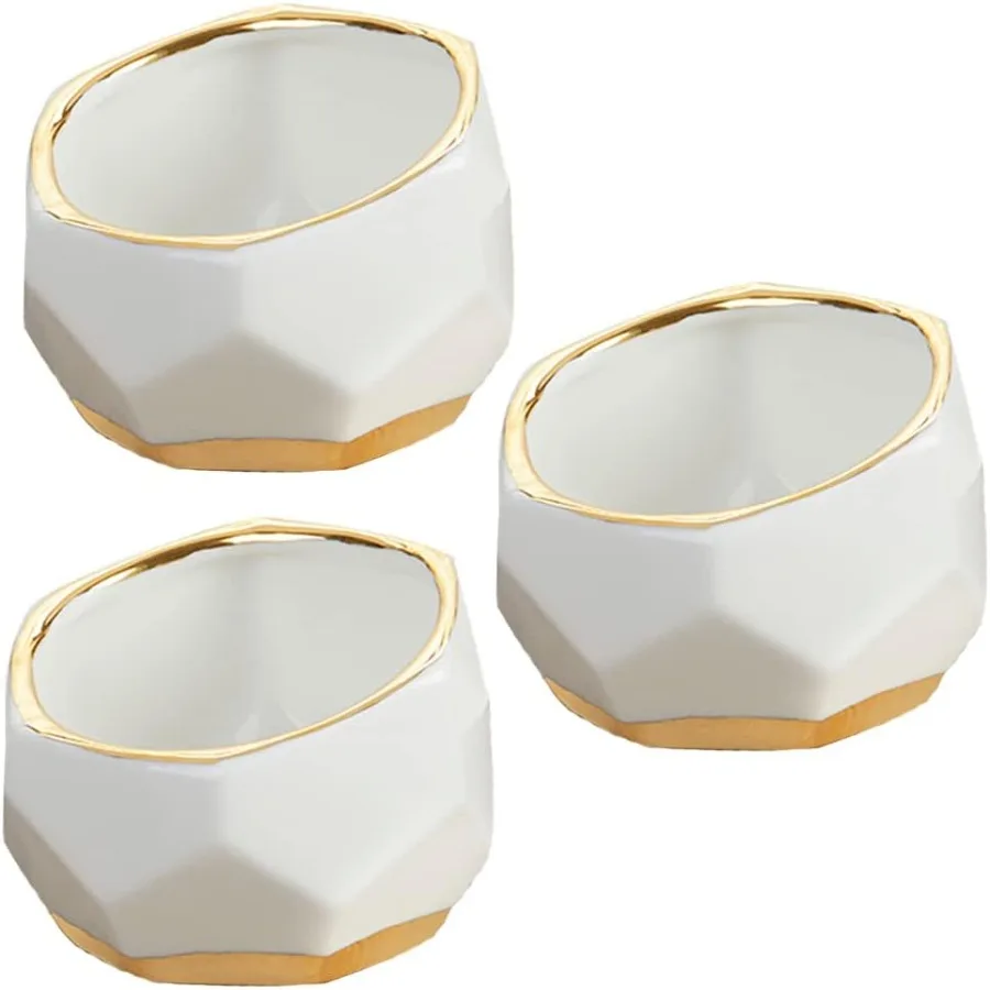 Керамические горшки с геометрическим рисунком, мини-коративные миски, набор из 3 маленьких горшков для суккулентов, современная полка Dr, настольный стол Dr White
Керамические горшки с геометрическим рисунком, мини-коративные миски, набор из 3 маленьких горшков для суккулентов, современная полка Dr, настольный стол Dr White