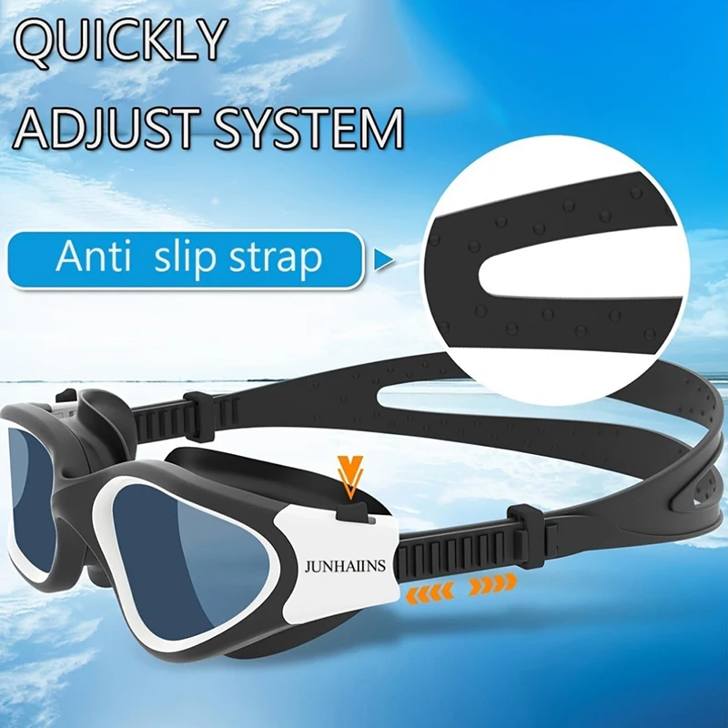 Adult Swimming Goggles Anti-Fog HD 180° Wide View UV Protection Silicone Strap Quick Adjust Anti-Slip Waterproof Swim Eyewear
Adult Swimming Goggles Anti-Fog HD 180° Wide View UV Protection Silicone Strap Quick Adjust Anti-Slip Waterproof Swim Eyewear