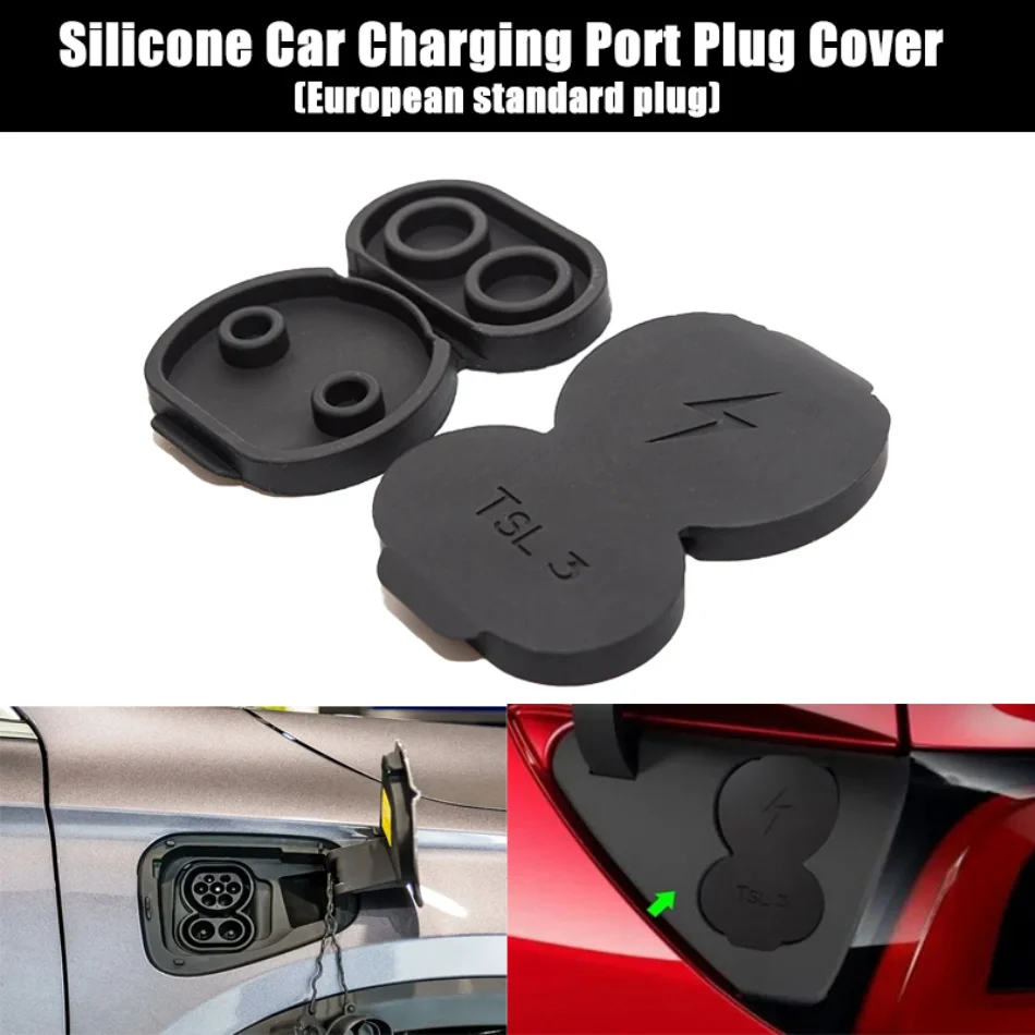 Silicone Charging Port Protector for Tesla Model 3 2021-2025 Y 2017-2024 European Standard Car Charging Port Plug Protection
Silicone Charging Port Protector for Tesla Model 3 2021-2025 Y 2017-2024 European Standard Car Charging Port Plug Protection