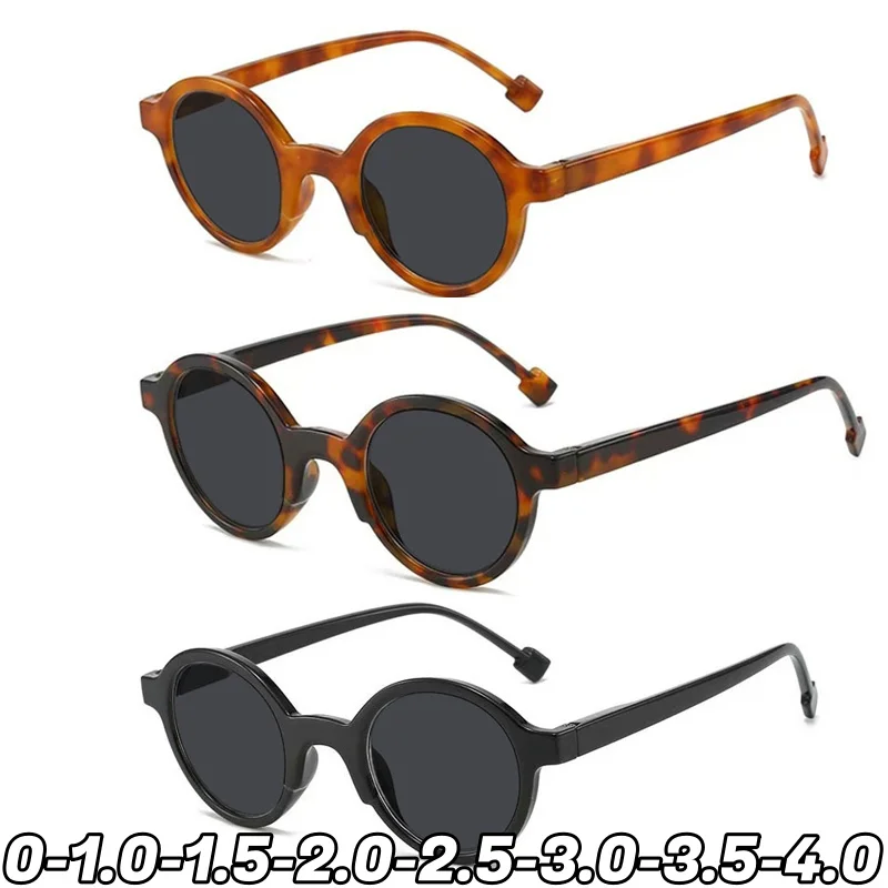 Woemn Men New Stylish Myopia Sunglasses Fashion Round Frame Travel Eyewear Outdoor Sports UV Protection Minus Diopter Eyeglasses
Woemn Men New Stylish Myopia Sunglasses Fashion Round Frame Travel Eyewear Outdoor Sports UV Protection Minus Diopter Eyeglasses