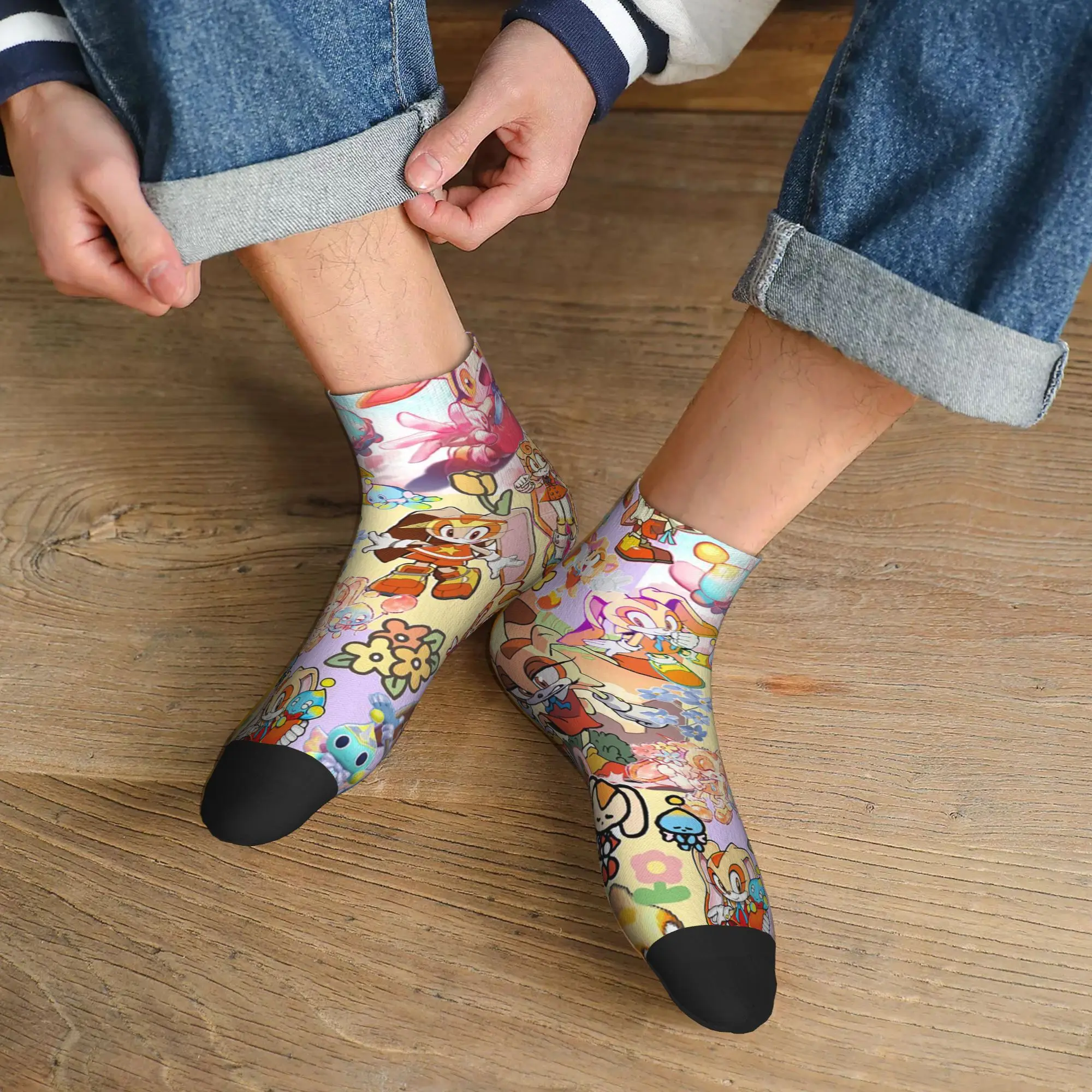 All Seasons Cream the Rabbit Sonic the Hedgehog Socks Harajuku Super Soft Crew Socks Casual Stockings for Men Women Gifts
All Seasons Cream the Rabbit Sonic the Hedgehog Socks Harajuku Super Soft Crew Socks Casual Stockings for Men Women Gifts