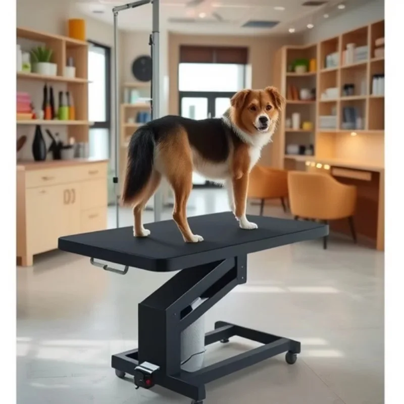 Pet grooming table Z-type electric lift grooming cat and dog grooming modeling new dog shearing
Pet grooming table Z-type electric lift grooming cat and dog grooming modeling new dog shearing