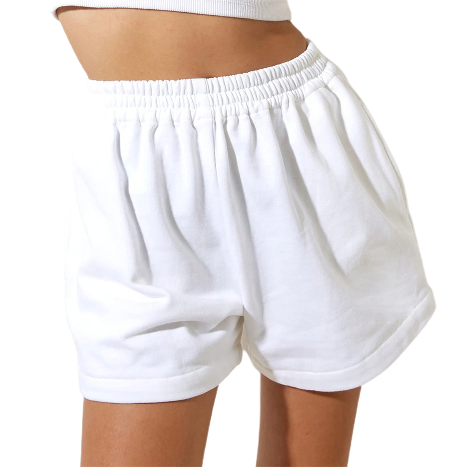 Womens Sweat Shorts Casual Summer Athletic Shorts Elastic Comfy Shorts High Waist Sweatpants with Pockets Loose Shorts
Womens Sweat Shorts Casual Summer Athletic Shorts Elastic Comfy Shorts High Waist Sweatpants with Pockets Loose Shorts