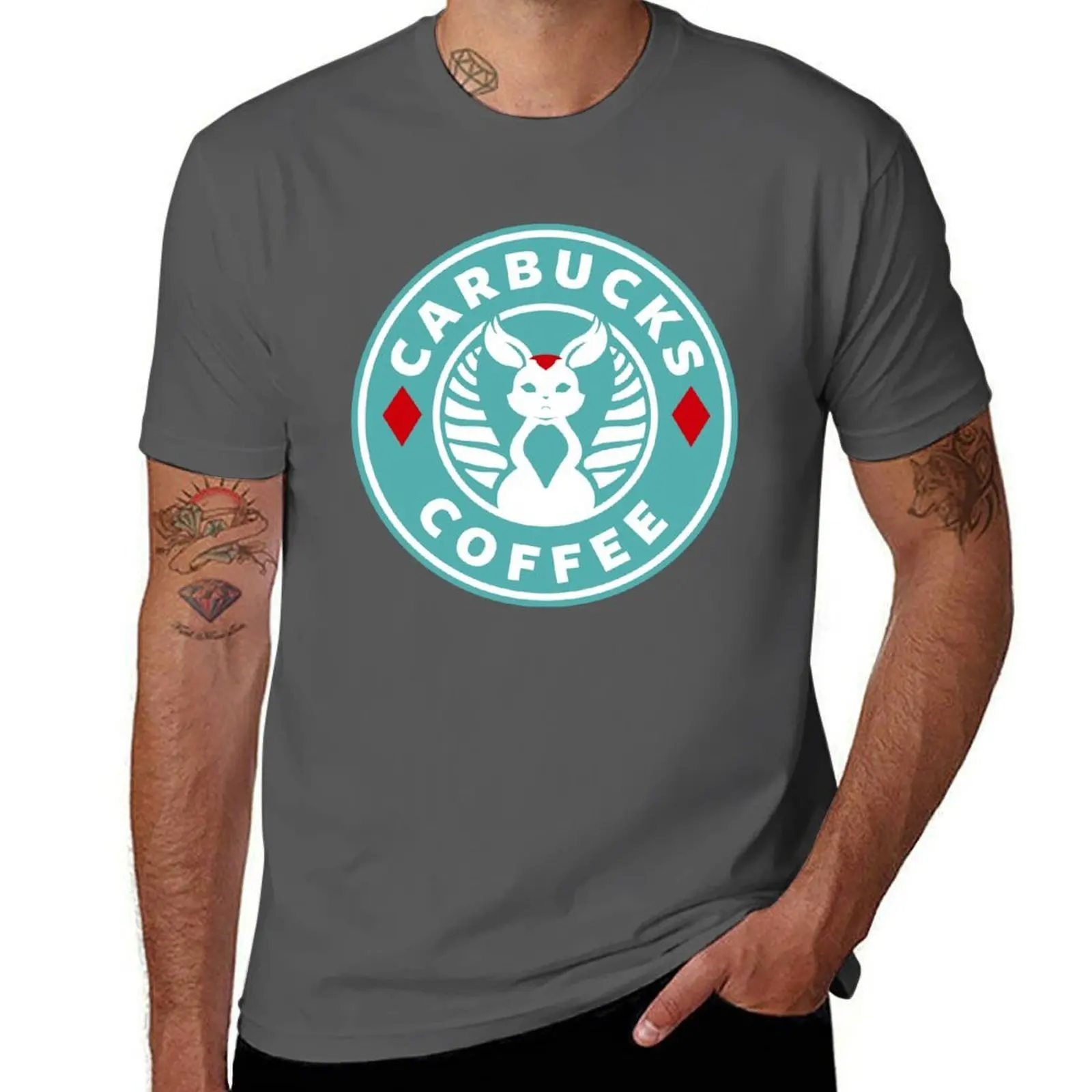 Emerald Carbucks T-Shirt Big and Tall Crew Neck Tee
Emerald Carbucks T-Shirt Big and Tall Crew Neck Tee
