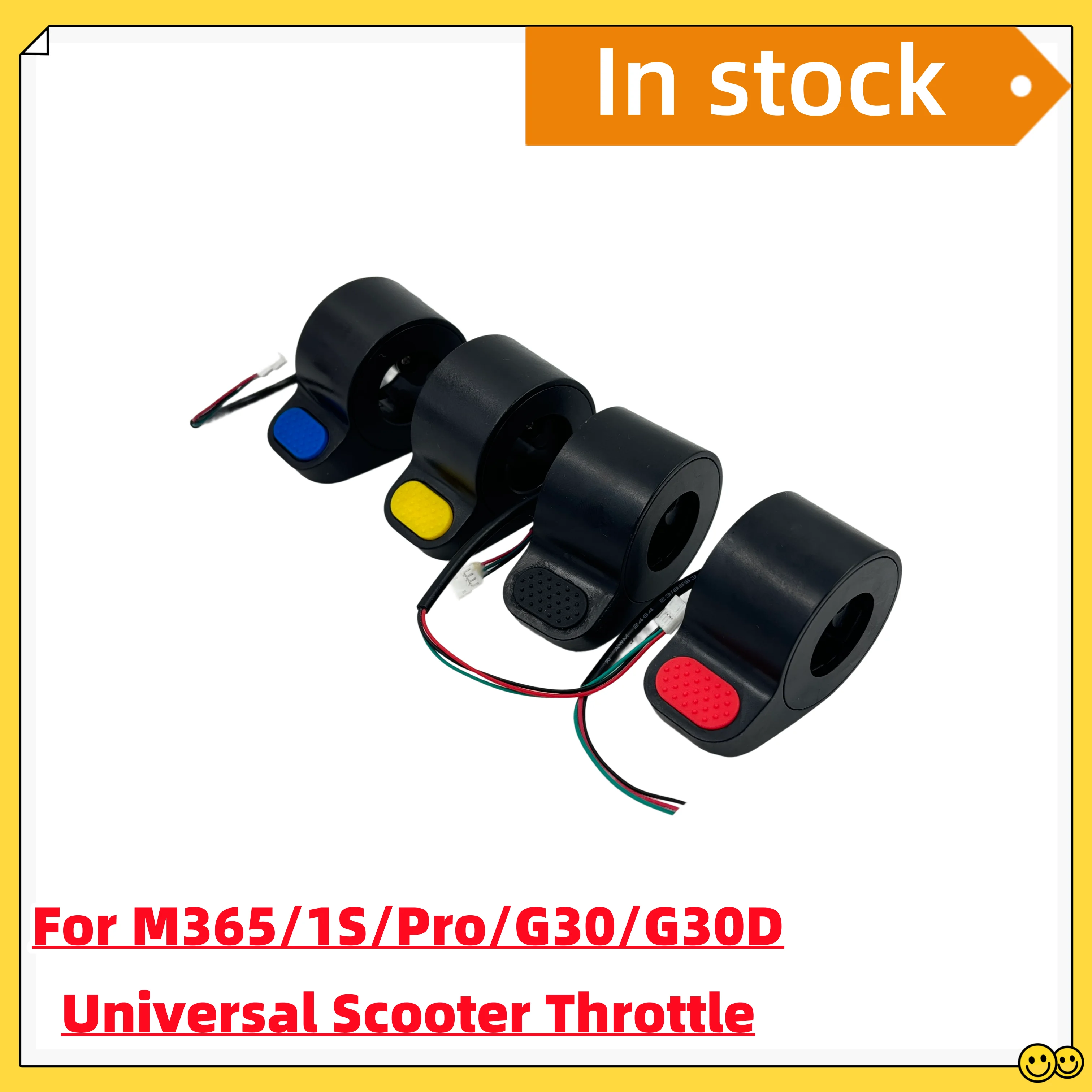 Electric Scooter Throttle for Xiaomi M365 Pro 1S Mi3 Ninebot Max G30 G30D, Finger Throttle Accelerator
Electric Scooter Throttle for Xiaomi M365 Pro 1S Mi3 Ninebot Max G30 G30D, Finger Throttle Accelerator