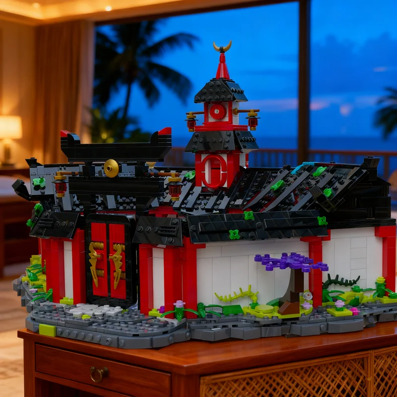 2094pcs MOC Monastery Of Spinjitzu Ninjia Model Building Blocks DIY Gift Creative Collectible Display Decor Premium Adult Kids
2094pcs MOC Monastery Of Spinjitzu Ninjia Model Building Blocks DIY Gift Creative Collectible Display Decor Premium Adult Kids