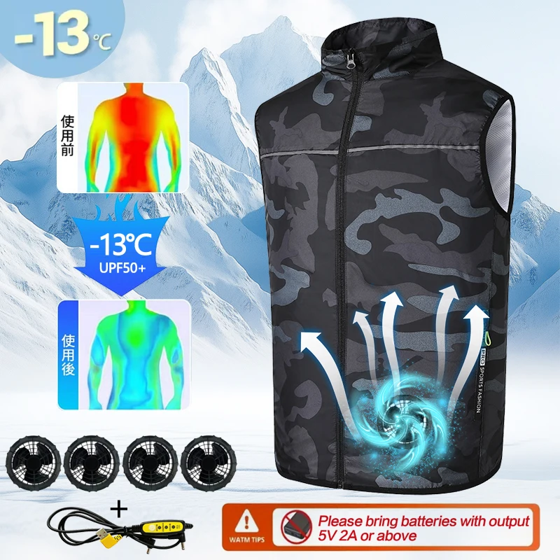 Air conditioning suits - Men's and women's summer fan clothes for cooling down, cooling work clothes, refrigeration vests, outdo
Air conditioning suits - Men's and women's summer fan clothes for cooling down, cooling work clothes, refrigeration vests, outdo