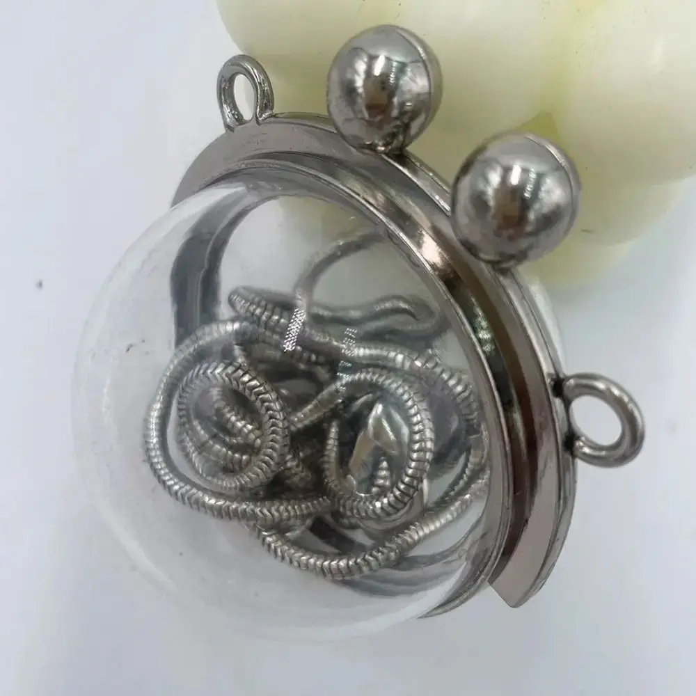 Jewelry Display Transparent Crystal Ball Bag Mini Semi-circular Jewelry Box Keychain Minimalist Storage Case Travel Bag Pendant
Jewelry Display Transparent Crystal Ball Bag Mini Semi-circular Jewelry Box Keychain Minimalist Storage Case Travel Bag Pendant