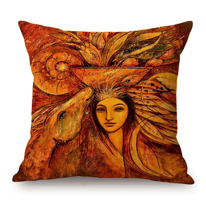 Vintage Retro Ancient Girl Beauty Goddess Home Decor Elegant Lady Linen Sofa Throw Pillow Case Floral Princess Cushion Cover
Vintage Retro Ancient Girl Beauty Goddess Home Decor Elegant Lady Linen Sofa Throw Pillow Case Floral Princess Cushion Cover