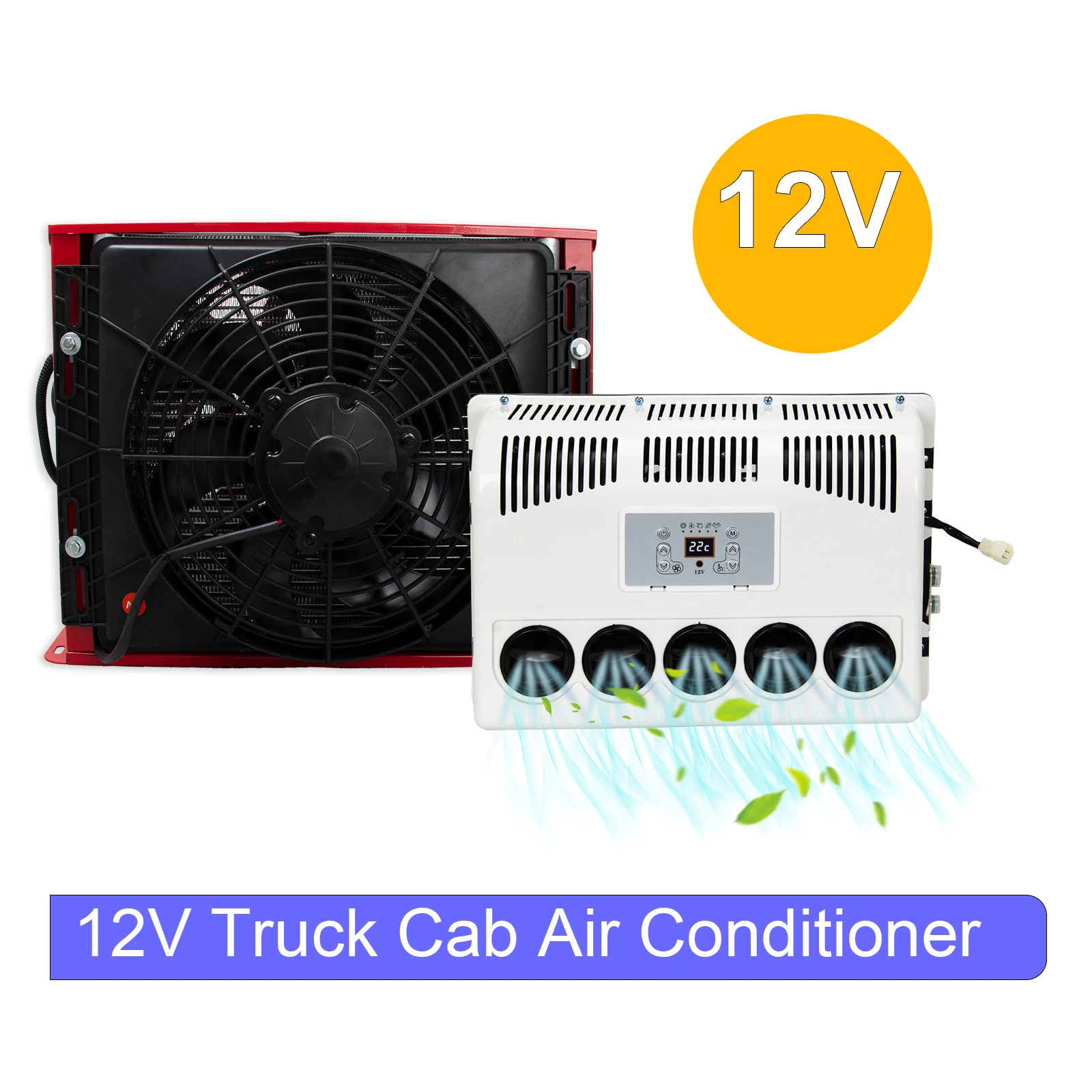 NEW 11000 BTU Truck Cab Air Conditioner 12V Split AC Kit For Semi Trucks Bus RV
NEW 11000 BTU Truck Cab Air Conditioner 12V Split AC Kit For Semi Trucks Bus RV